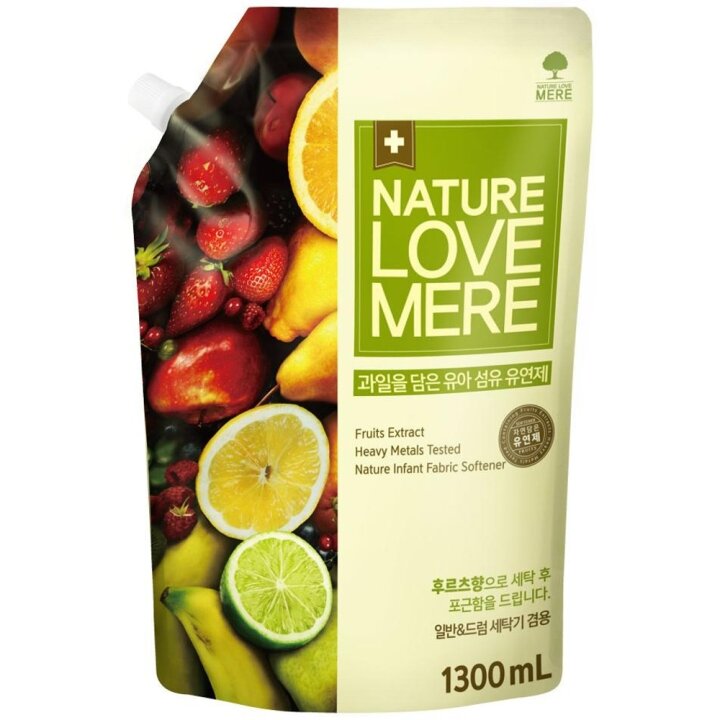 Кондиціонер для дитячого одягу з екстрактом фруктів NatureLoveMere 1,3 л