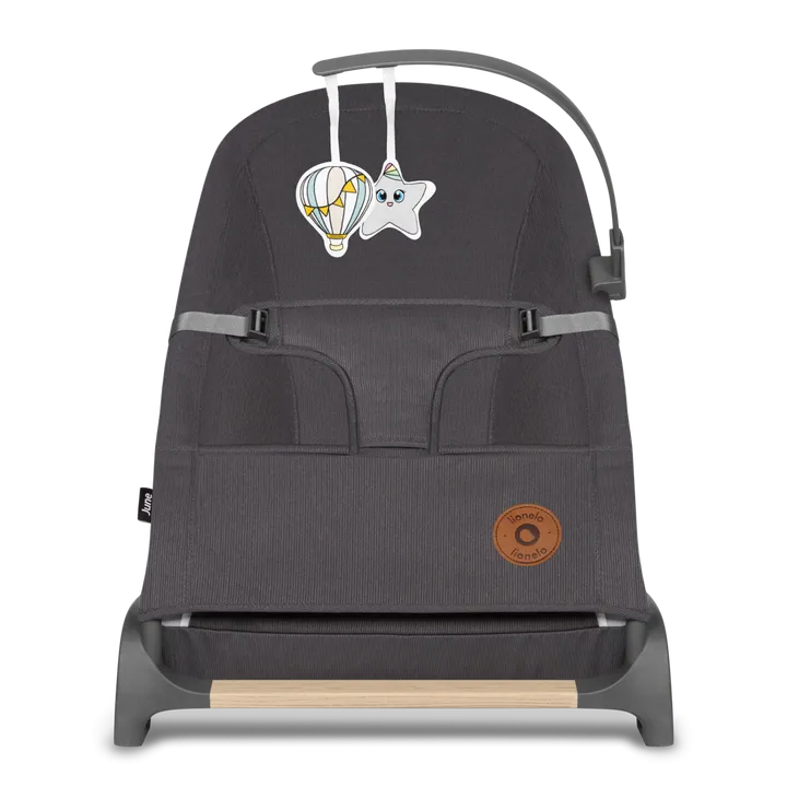 Дитячий шезлонг Lionelo JUNE GREY STONE — Photo 4