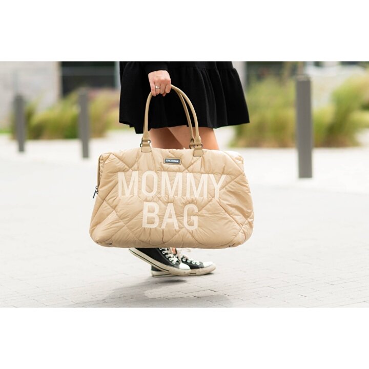 Сумка Childhome Mommy bag puffered beige — Photo 38