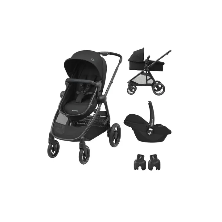 Коляска MAXI-COSI ZELIA3 DUO ESSENTIAL BLACK + автокрісло CabrioFix i-Size — Photo 6