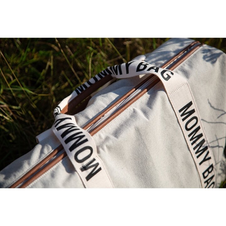 Сумка Childhome Mommy bag Signature canvas off white — Photo 52