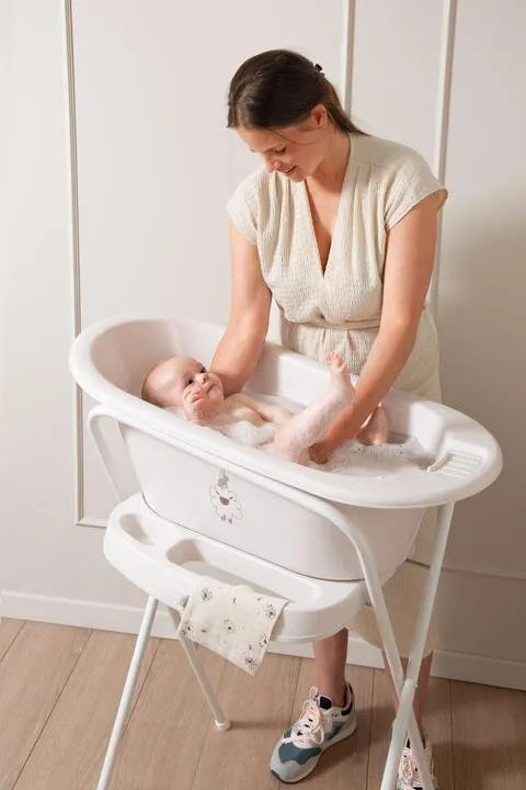 Дитяча ванночка з підставкою Thermo Click Bebe-Jou Mocha Mousse — Photo 17