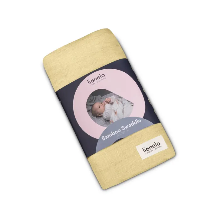 Покривало Lionelo BAMBOO SWADDLE Yellow Lemon — Photo 3