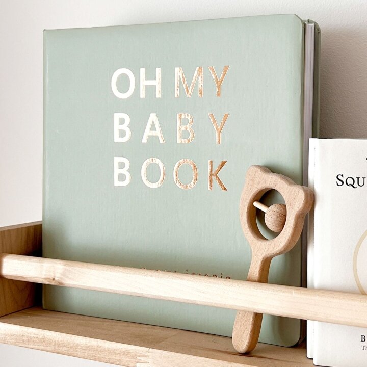 Oh My Baby Book для для хлопчика, оливка — Photo 31