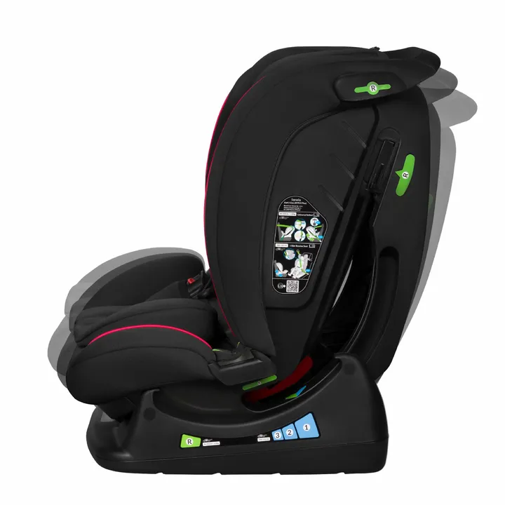 Дитяче автокрісло Lionelo AART I-SIZE BLACK CARBON RED — Photo 18