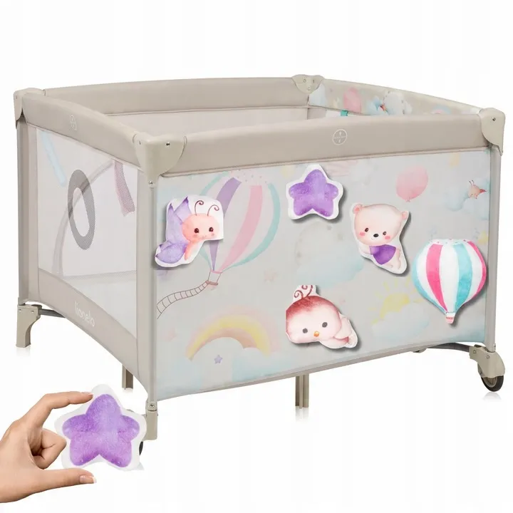 Манеж Lionelo MILLE PLUS GREY BEIGE — Photo 7
