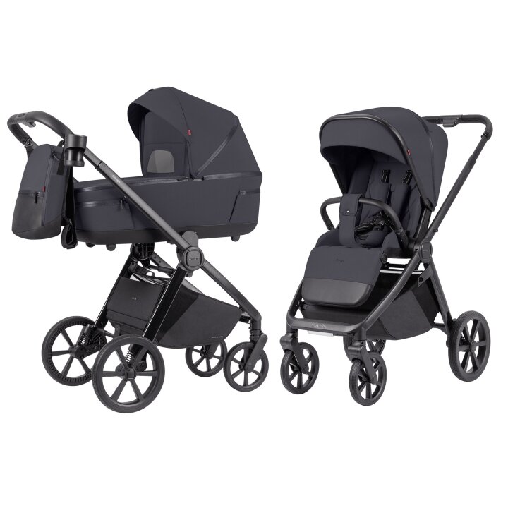 Коляска універсальна CARRELLO Omega CRL-6540 (2in1) Meteor Grey /1/