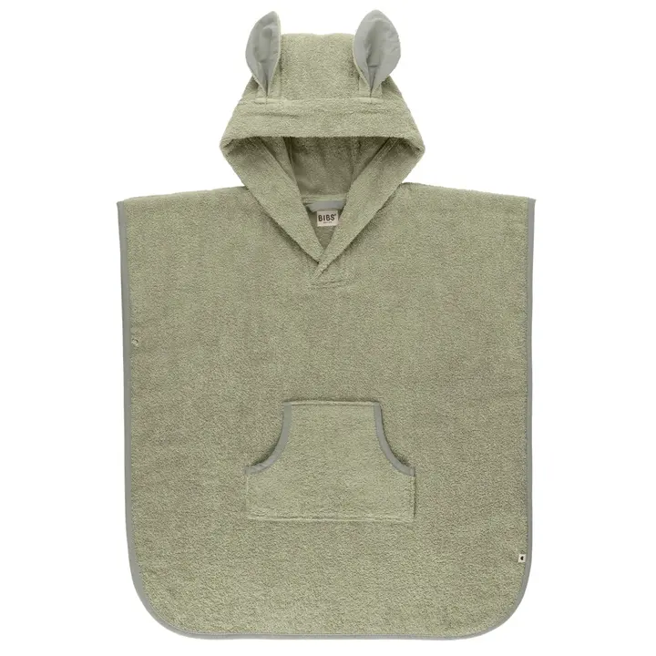 Рушник пончо з капюшоном BIBS Kangaroo Poncho Toddler Petrol — Photo 10