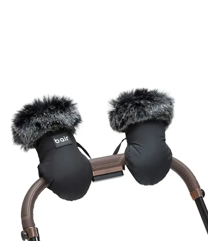 Рукавиці на коляску Bair Northmuff Black Noire — Photo 5
