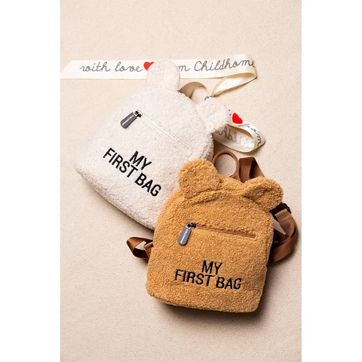 Рюкзак дитячий Childhome My first bag teddy beige, арт. CWKIDBT — Photo 20