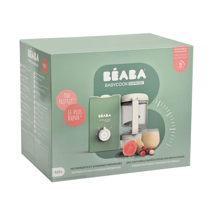 Пароварка - блендер Beaba Babycook Express оливковий — Photo 17