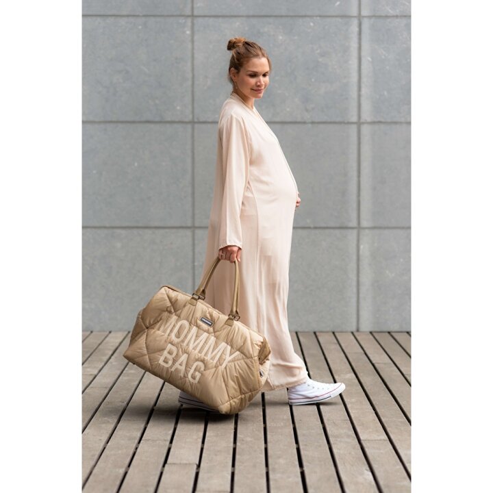 Сумка Childhome Mommy bag puffered beige — Photo 45