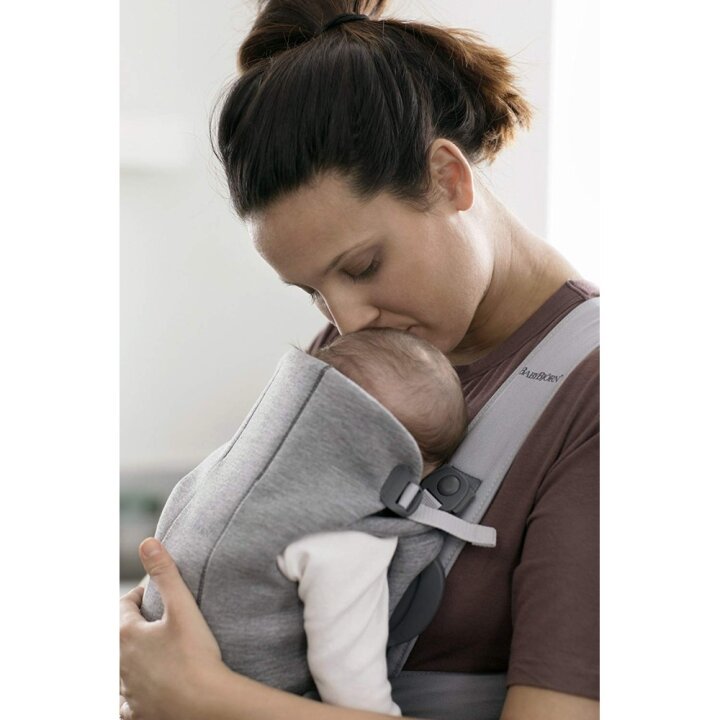 Рюкзак &quot;BB®Baby Carrier ONE Denim grey/Dark grey Cotton Mix сірий — Photo 6