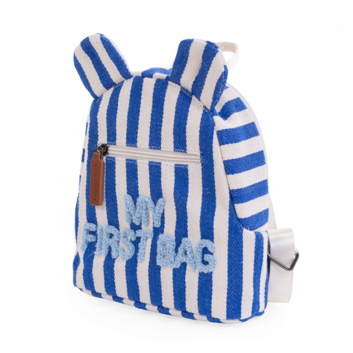 Рюкзак дитячий Childhome My first bag stripes electric blue — Photo 18