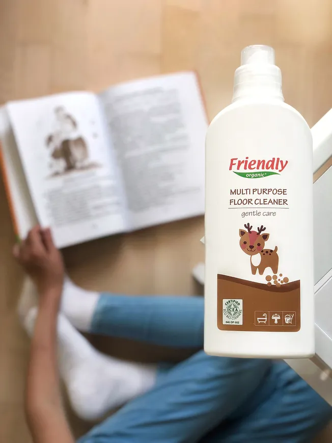 Органічний універсальний засіб для всіх видів підлоги Friendly Organic 1000 мл — Photo 16
