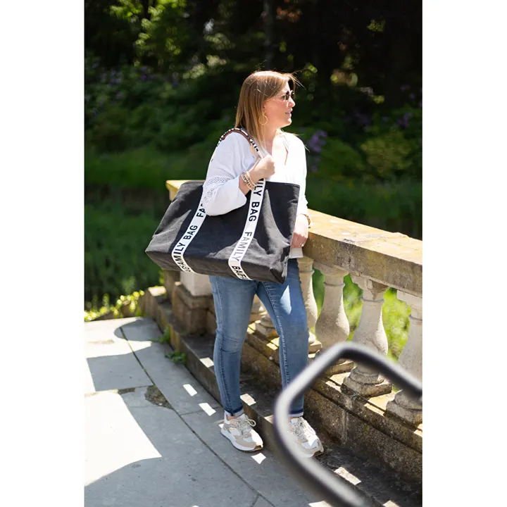 Сумка Childhome Family bag canvas black, арт. CWFBSCBL — Photo 27