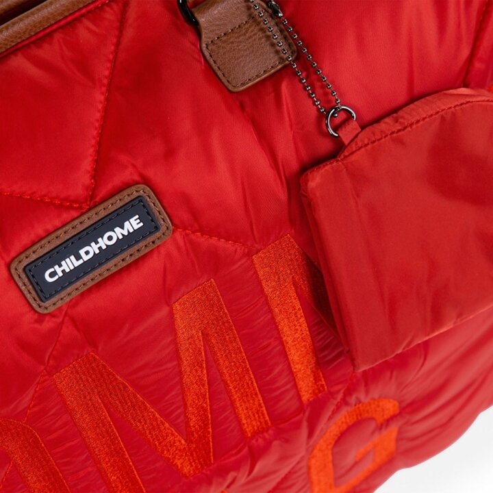 Сумка Childhome Mommy bag puffered red — Photo 29