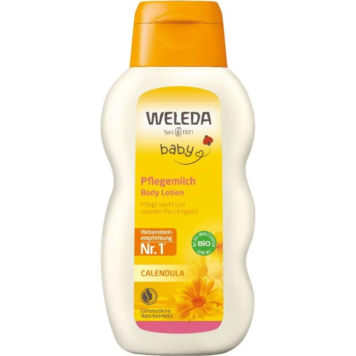 Календула дитяче молочко для купання Weleda