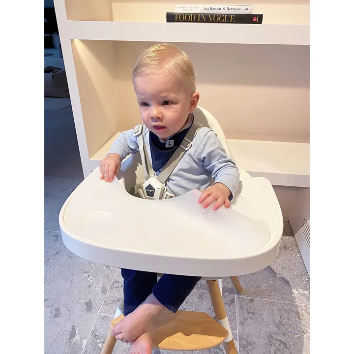 Столик до стільця для годування Childhome Evolu white, арт. CHEVOTSAW — Photo 9