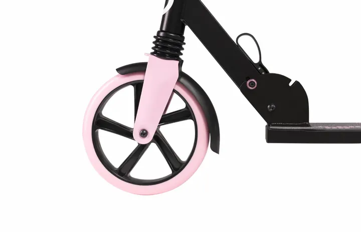 Дитячий самокат Lionelo Luca BLACK CARBON PINK — Photo 14