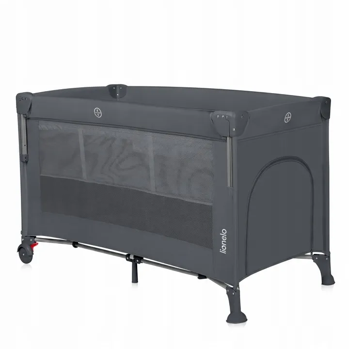 Ліжечко-манеж Lionelo ELLEN GREY COBCRETE — Photo 5