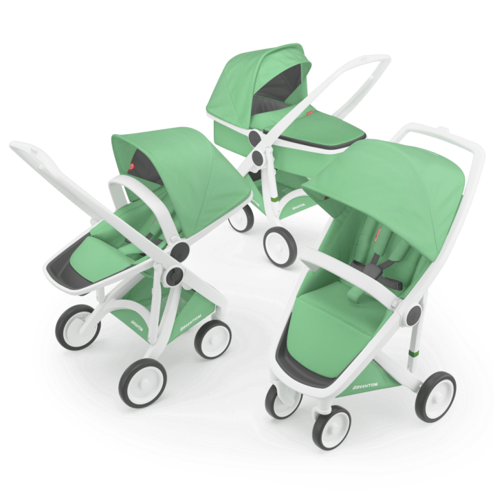 Коляска Greentom 3-в-1: Carrycot, Reversible and Classic — Photo 30