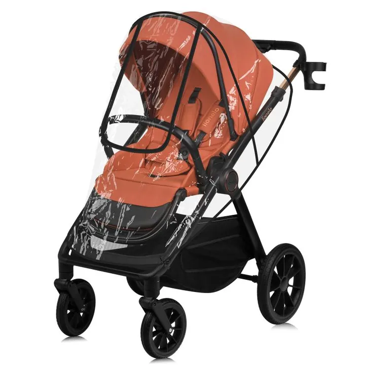 Універсальна коляска 3 в 1 Lionelo LAYLA 3IN1 BROWN RUST — Photo 6