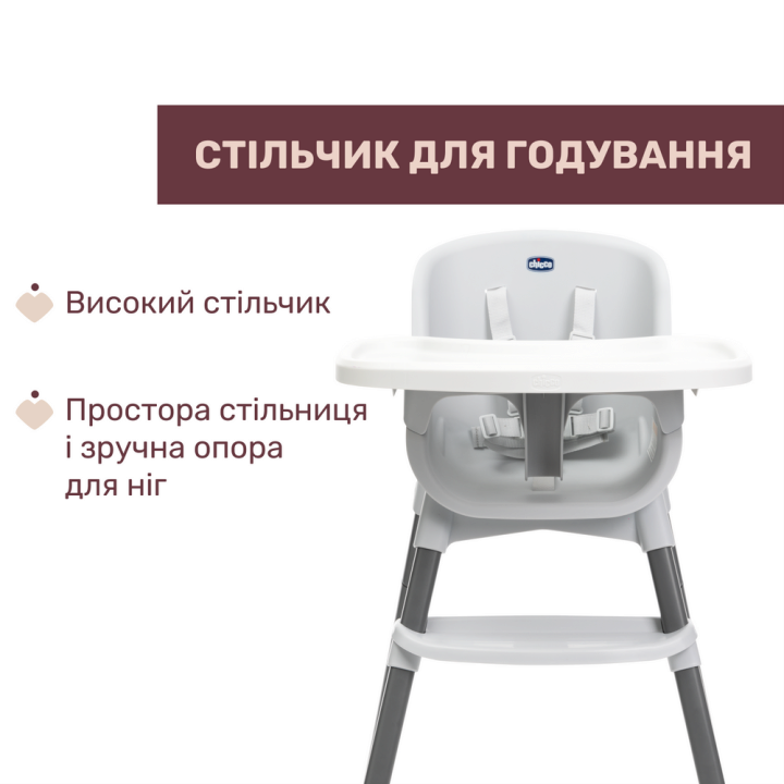 Стільчик для годування 4 в 1 Chicco Polly Zest — Photo 15