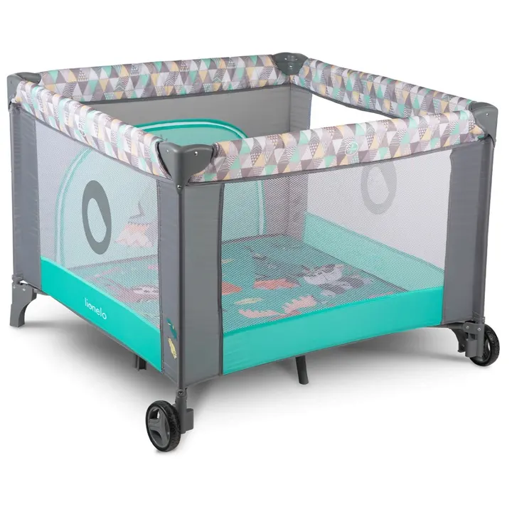 Манеж Lionelo SOFIE TURQUOISE SCANDI — Photo 4