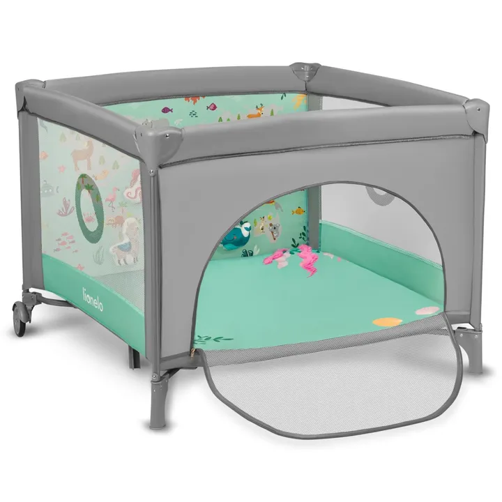 Манеж Lionelo MILLE GREY GREEN — Photo 3