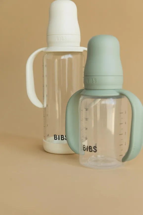 Ручки для дитячої пляшечки BIBS Baby Bottle Handle Baby Blue — Photo 4