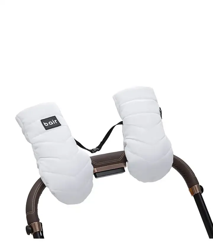 Зимові рукавиці на коляску Bair Cozy Mitts White Swan — Photo 7