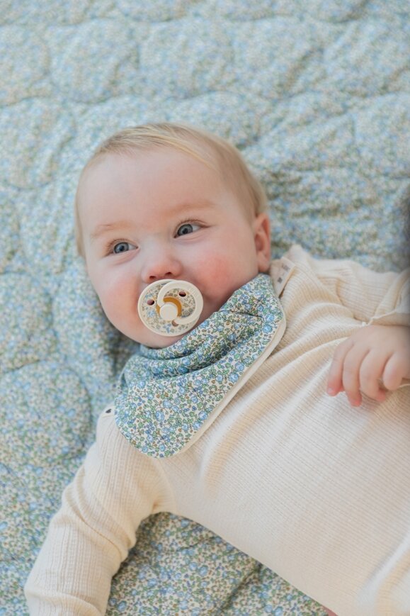 Нагрудник BIBS x Liberty Bandana Bib – Eloise Ivory — Photo 5