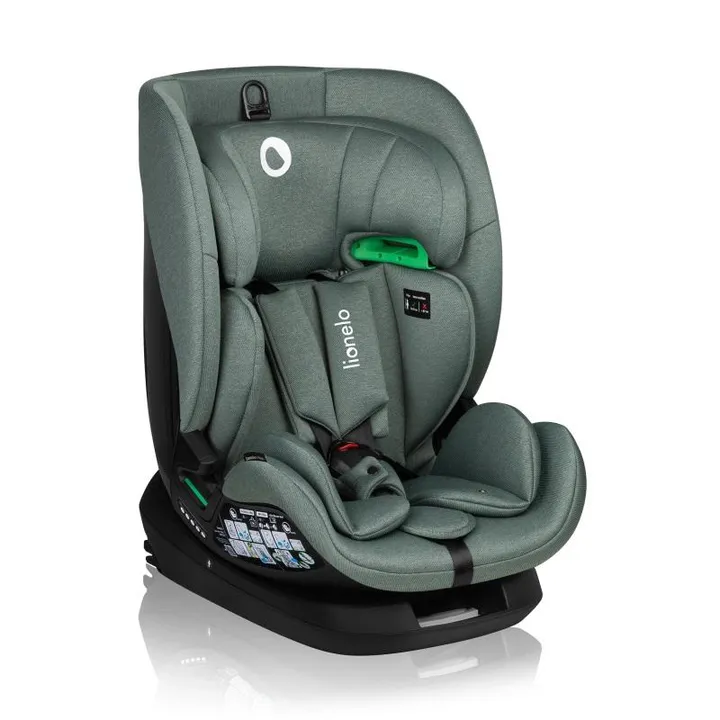 Дитяче автокрісло Lionelo LAVENDER I-SIZE GREEN PISTACHIO — Photo 4