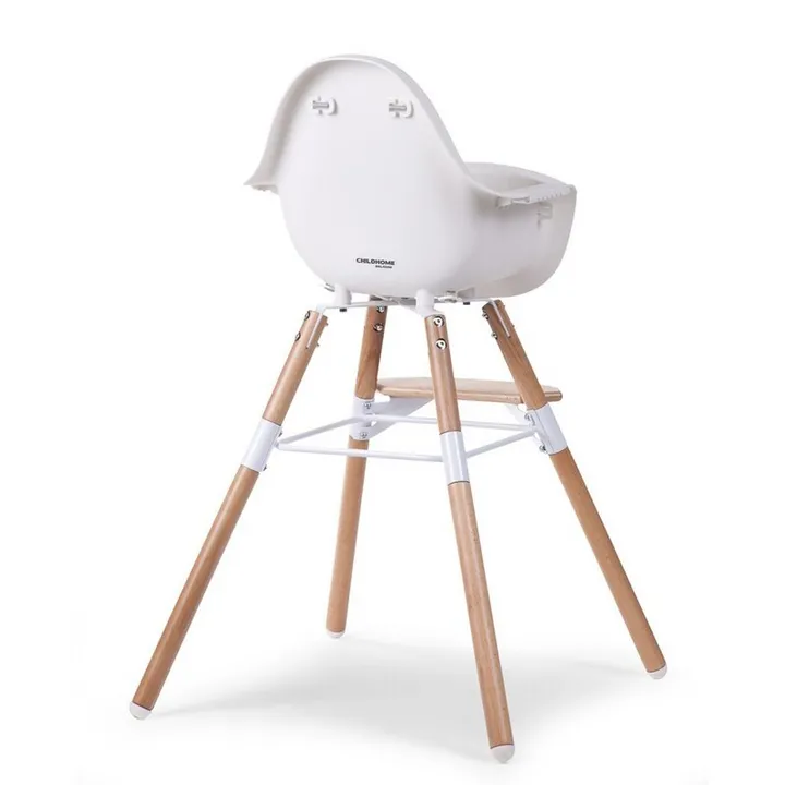 Стілець для годування Childhome Evolu 2 з бампером natural/white, арт. CHEVOCHNW — Photo 25