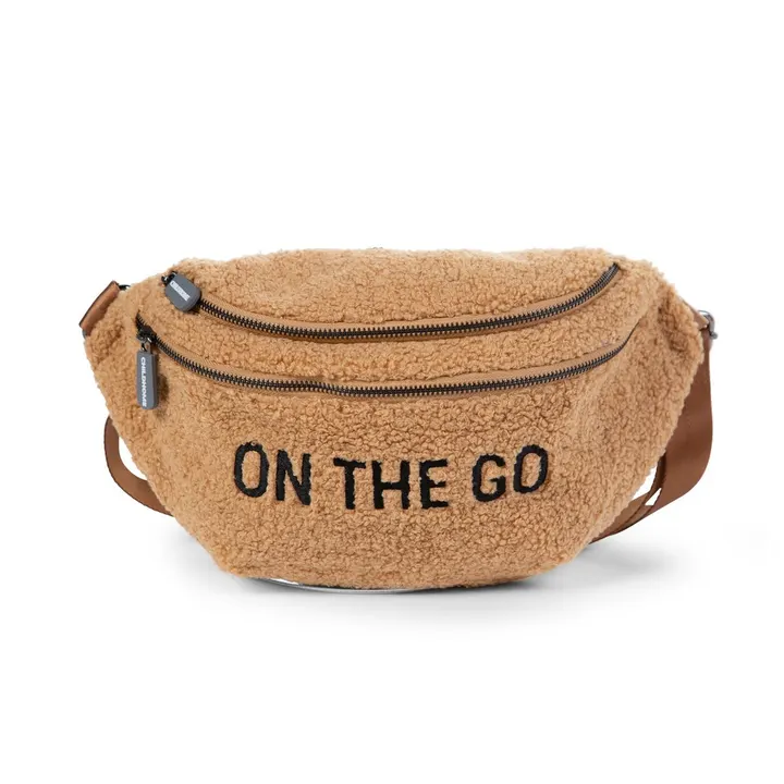 Сумка через плече Childhome Banana bag teddy beige, арт. CWBANAT — Photo 15