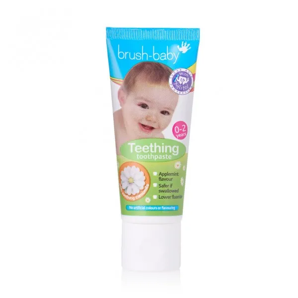 Зубна паста для немовлят Teething Baby (від 0 до 2 років), (Brush-baby) — Photo 2