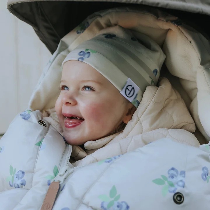 Дитяча шапка Elodie Details Winter Beanie Blueberry Bliss 0-6 міс — Photo 15