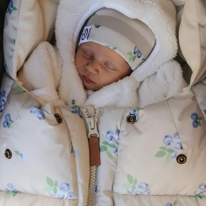 Дитяча шапка Elodie Details Winter Beanie Blueberry Bliss 0-6 міс — Photo 16