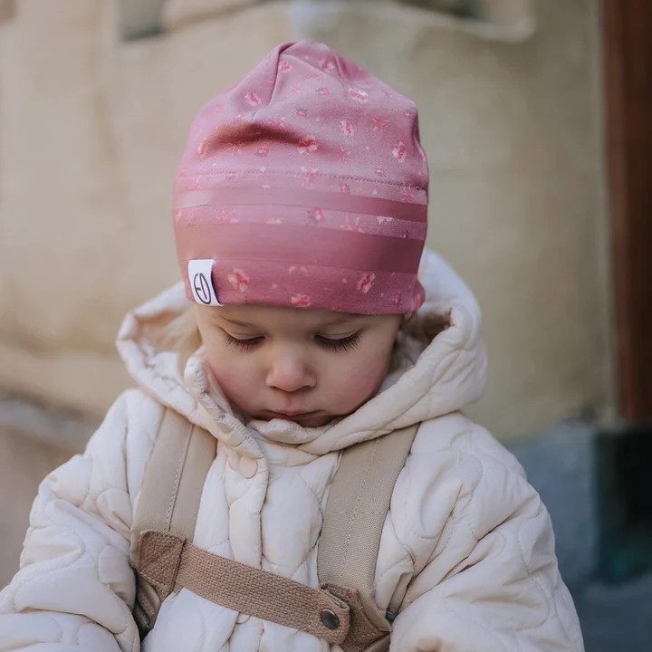 Дитяча шапка Elodie Details Winter Beanie Pink Petit River Rose 0-6 міс — Photo 12