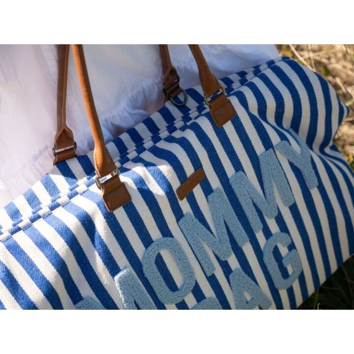 Сумка Childhome Mommy bag stripes electric blue — Photo 16