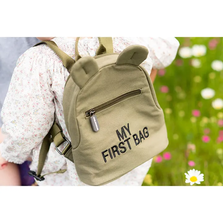 Рюкзак дитячий Childhome My first bag khaki, арт. CWKIDBKA — Photo 22