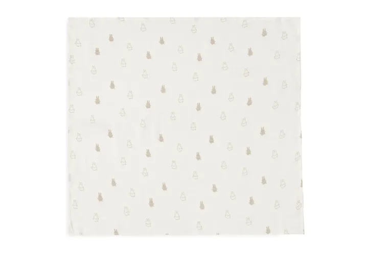 Муслінові пелюшки Jollein 70×70 Happy Miffy, нуга, 3 шт. — Photo 5