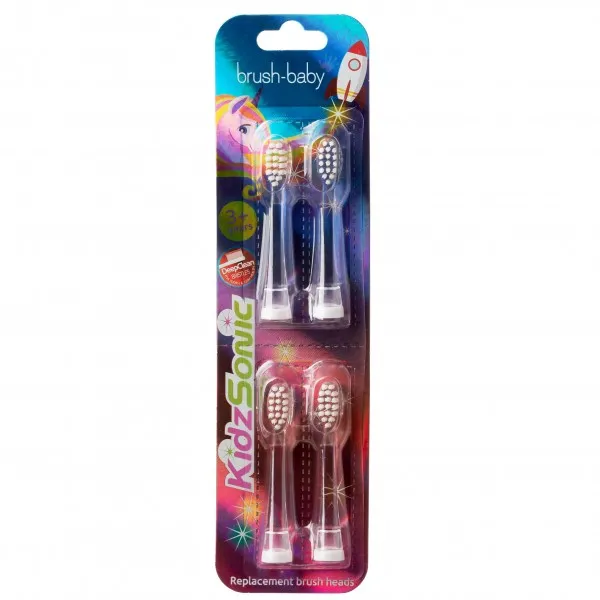 Змінні насадки до щітки KidzSonic 3+, (Brush-baby) — Photo 2