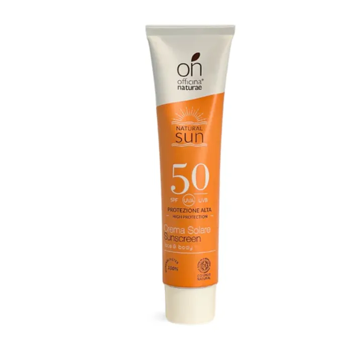 Органічний cонцезахисний флюїд SPF 50 в алюмінієвій тубі Officina Naturae, 75 мл — Photo 17