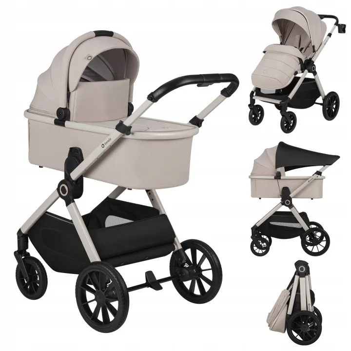 Універсальна коляска 3 в 1 Lionelo LAYLA 3IN1 BEIGE SAND — Photo 7