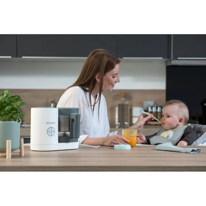 Пароварка - блендер Beaba Babycook Neo сірий/білий, арт. 912773 — Photo 22
