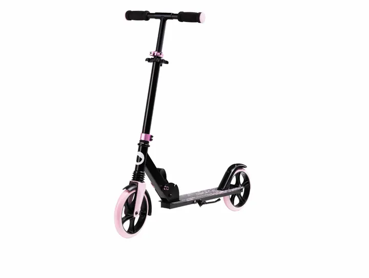 Дитячий самокат Lionelo Luca BLACK CARBON PINK — Photo 10