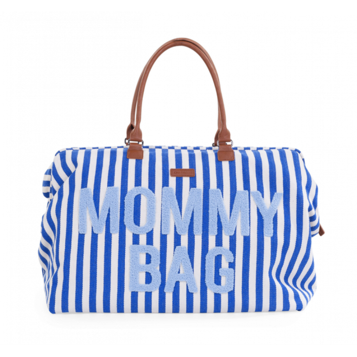 Сумка Childhome Mommy bag stripes electric blue — Photo 11