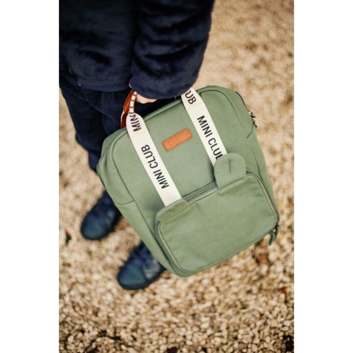 Рюкзак дитячий Childhome Mini Club canvas green — Photo 18